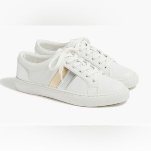 J. Crew Road Trip White Sneaker